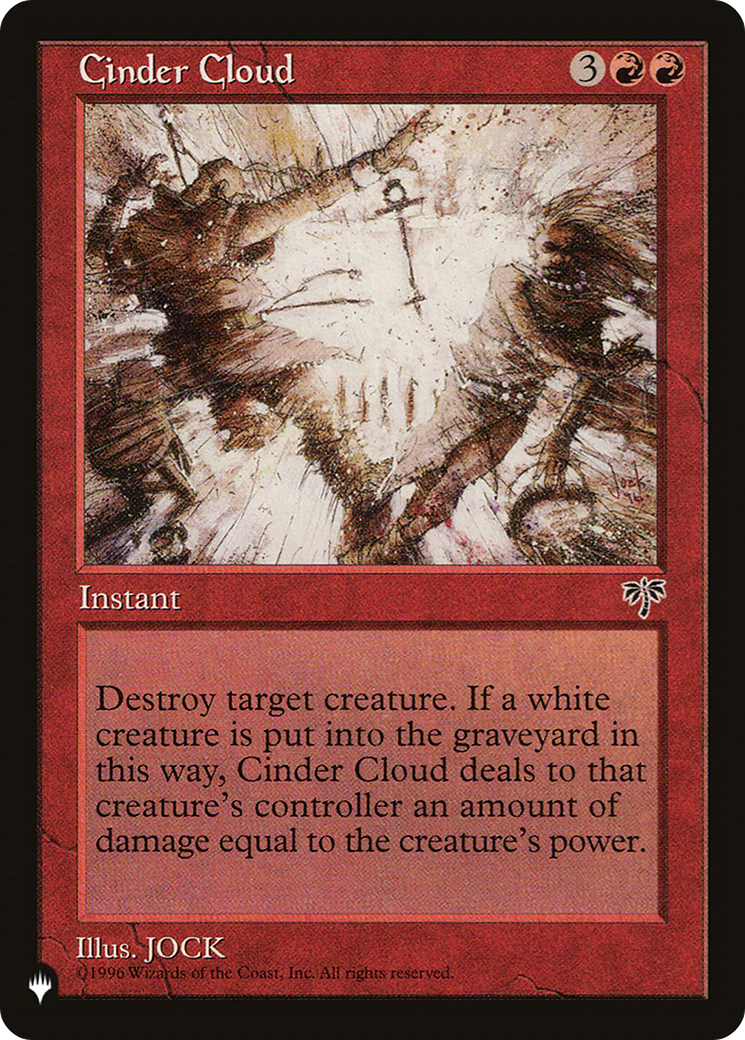 Cinder Cloud [The List] | Local Legends