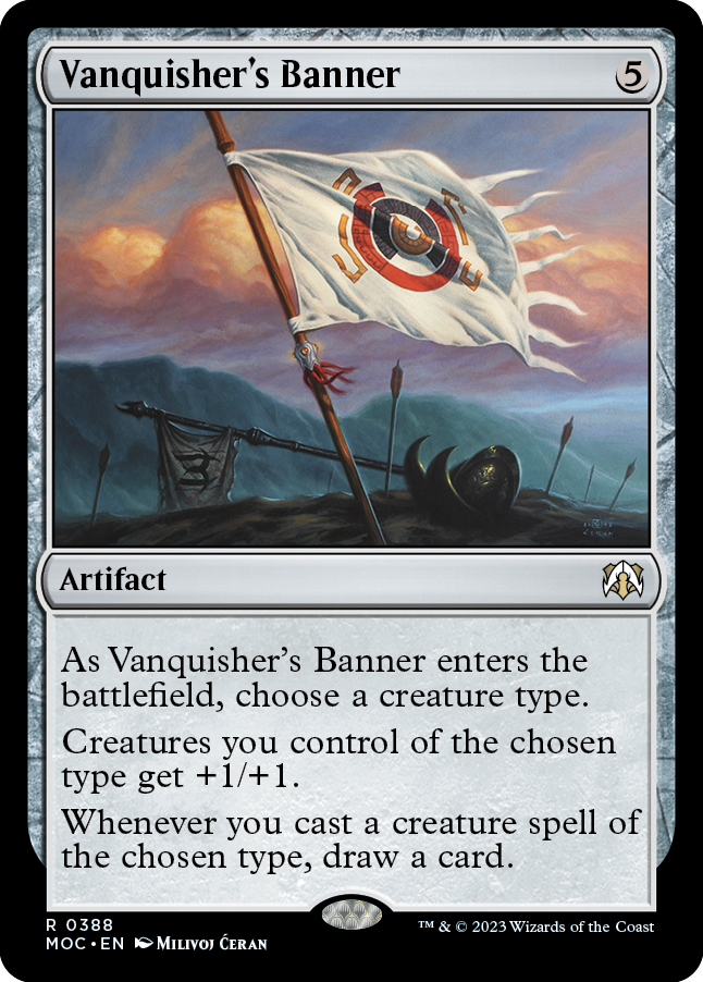 Vanquisher's Banner [March of the Machine Commander] | Golgari Games