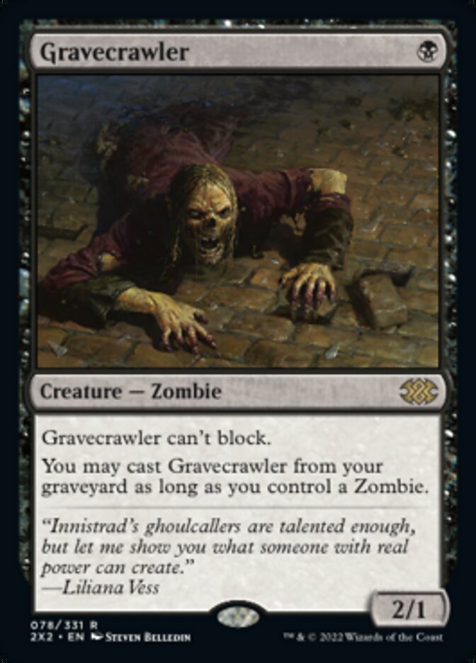 Gravecrawler [Double Masters 2022] | Local Legends