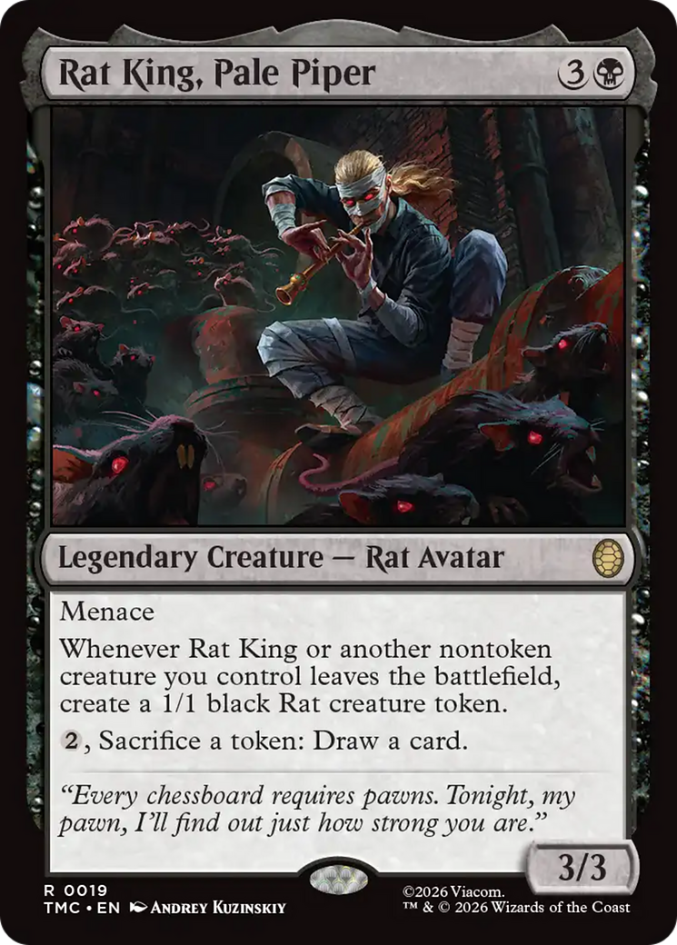 Rat King, Pale Piper [Teenage Mutant Ninja Turtles Commander] | Local Legends