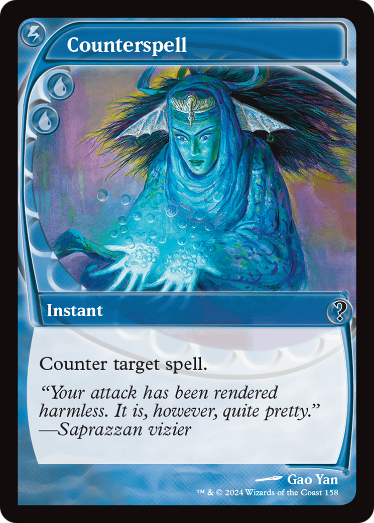 Counterspell (Future Sight) [Mystery Booster 2] | Local Legends
