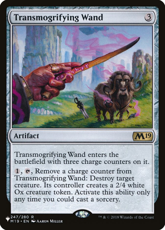 Transmogrifying Wand [The List] | Local Legends