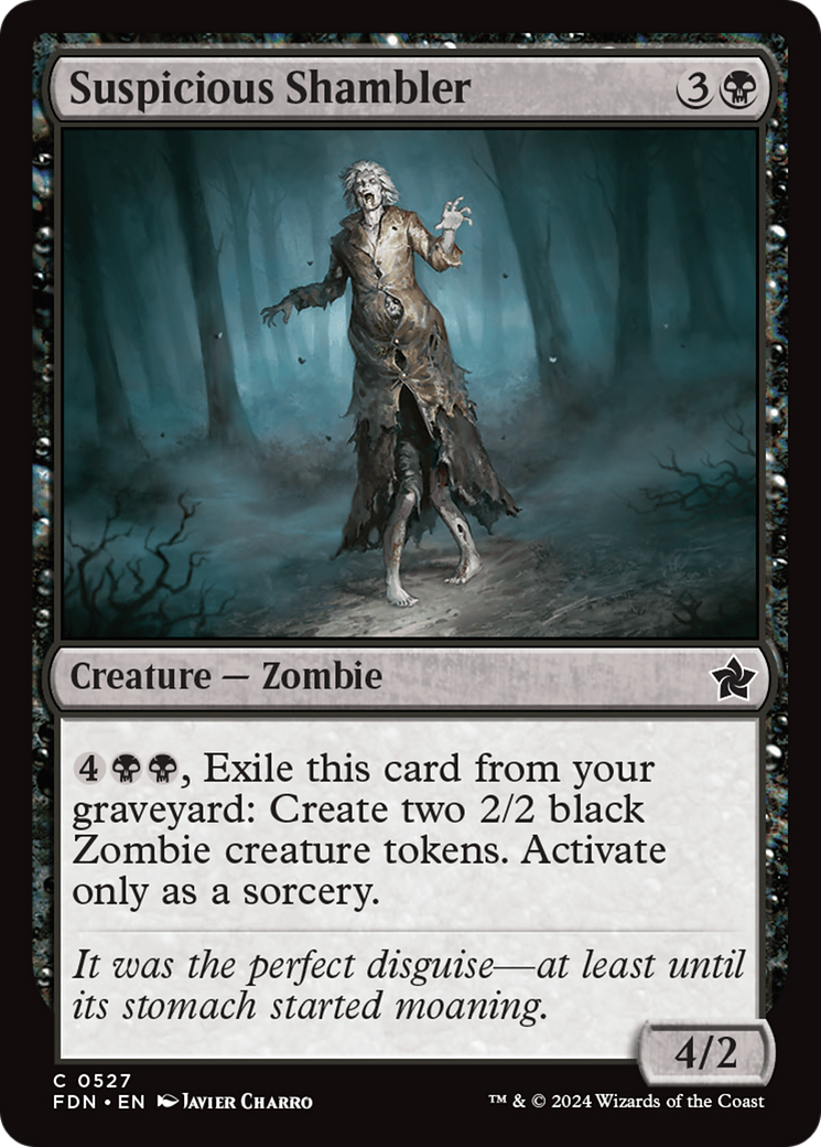 Suspicious Shambler [Foundations] | Local Legends