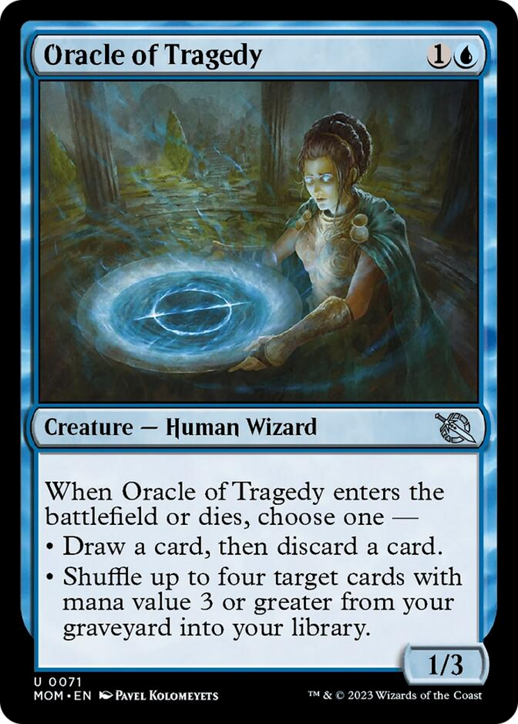 Oracle of Tragedy [March of the Machine] | Golgari Games