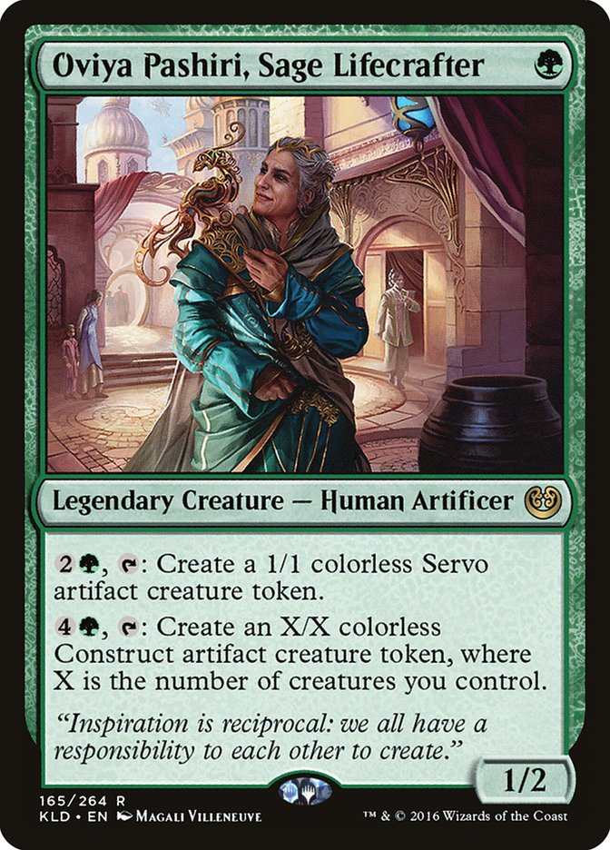 Oviya Pashiri, Sage Lifecrafter [Kaladesh] | Local Legends