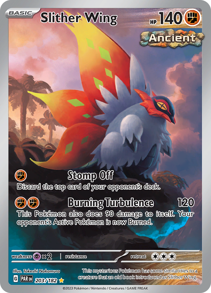 Slither Wing (203/182) [Scarlet & Violet: Paradox Rift] | Local Legends