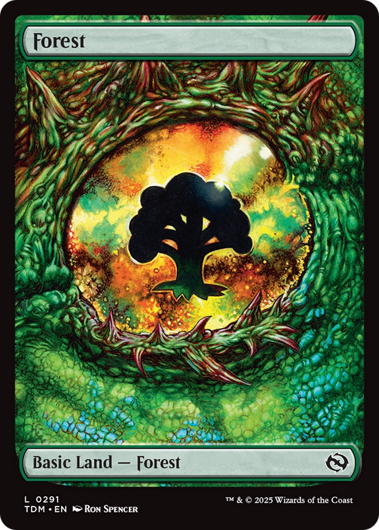 Forest (0291) [Tarkir: Dragonstorm] | Local Legends