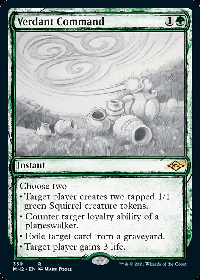 Verdant Command (Sketch) [Modern Horizons 2] | Golgari Games