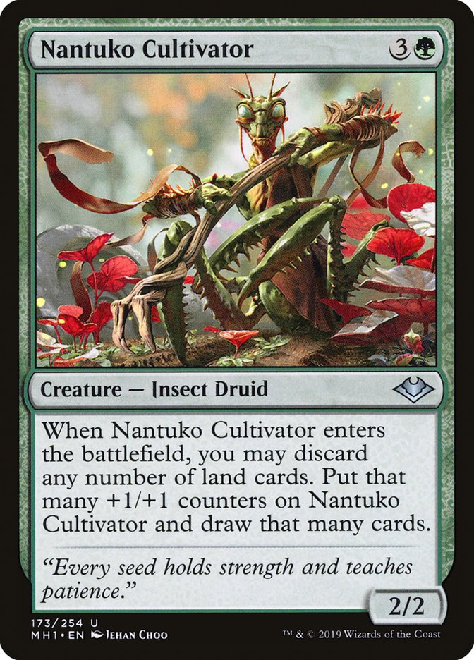 Nantuko Cultivator [Modern Horizons] | Golgari Games