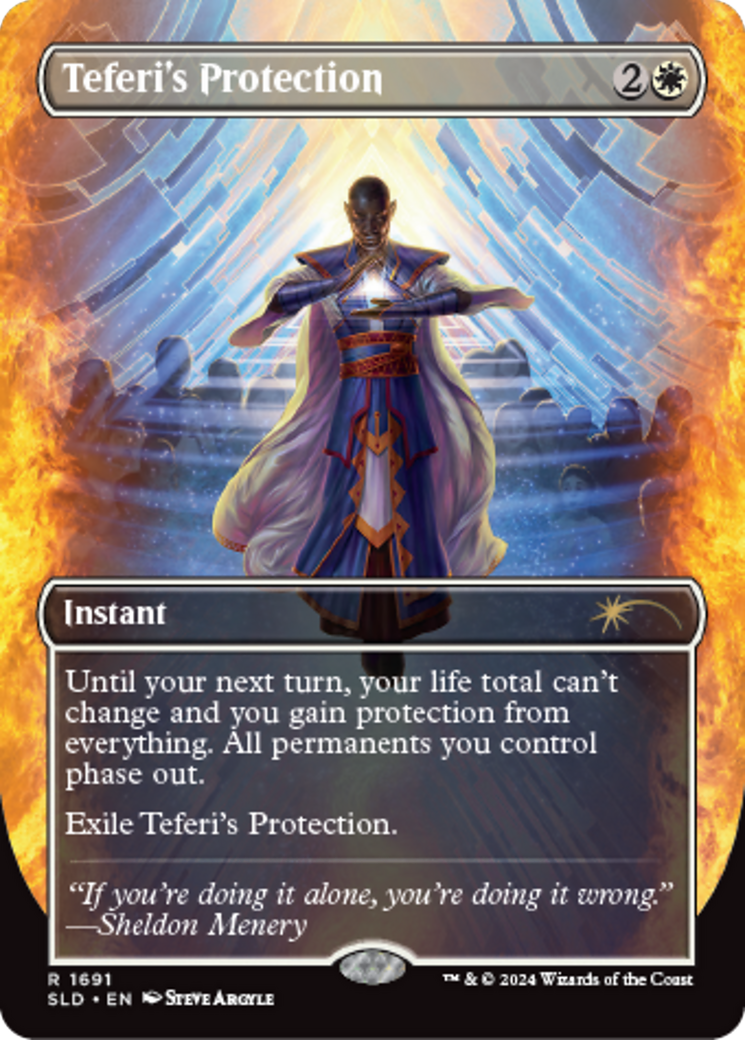 Teferi's Protection (1691) [Secret Lair: Sheldon's Spellbook] | Local Legends