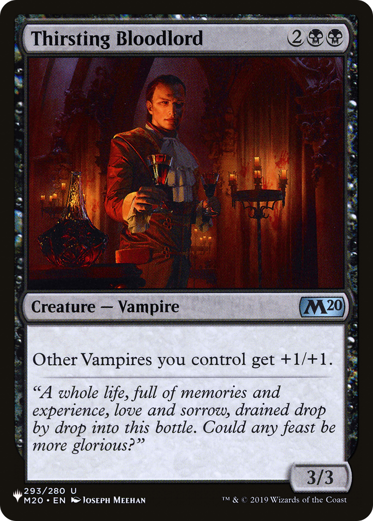 Thirsting Bloodlord [The List] | Local Legends