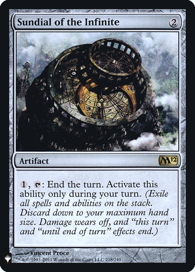 Sundial of the Infinite [Mystery Booster] | Local Legends