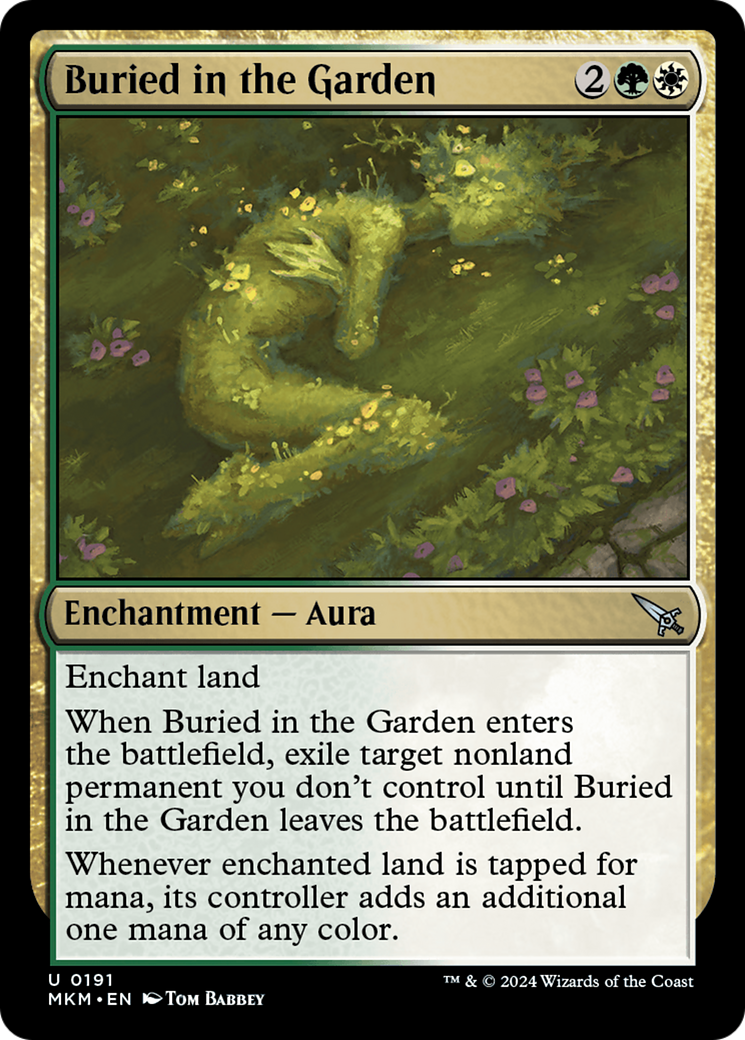 Buried in the Garden [Murders at Karlov Manor] | Golgari Games