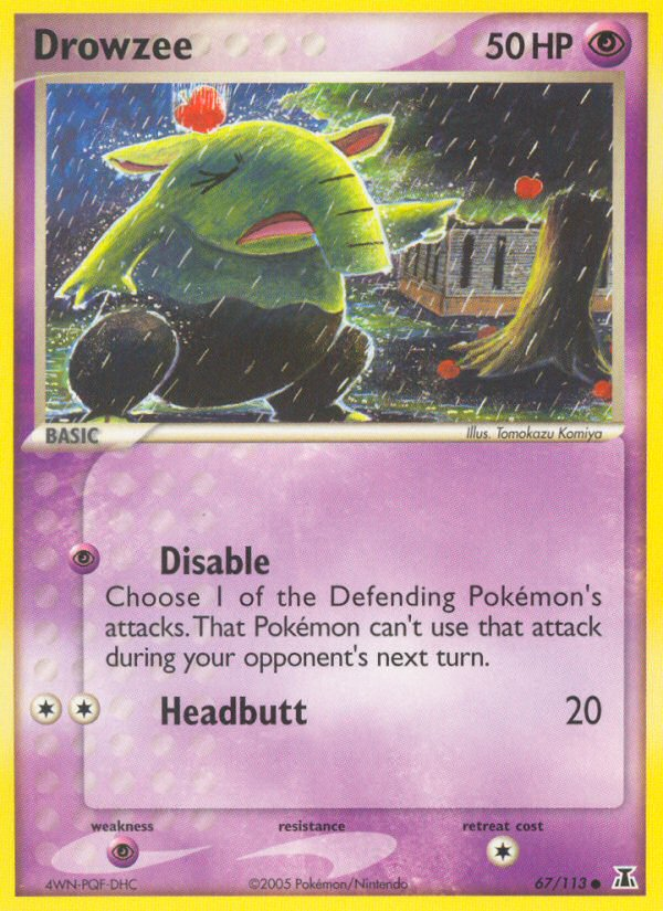 Drowzee (67/113) [EX: Delta Species] | Local Legends