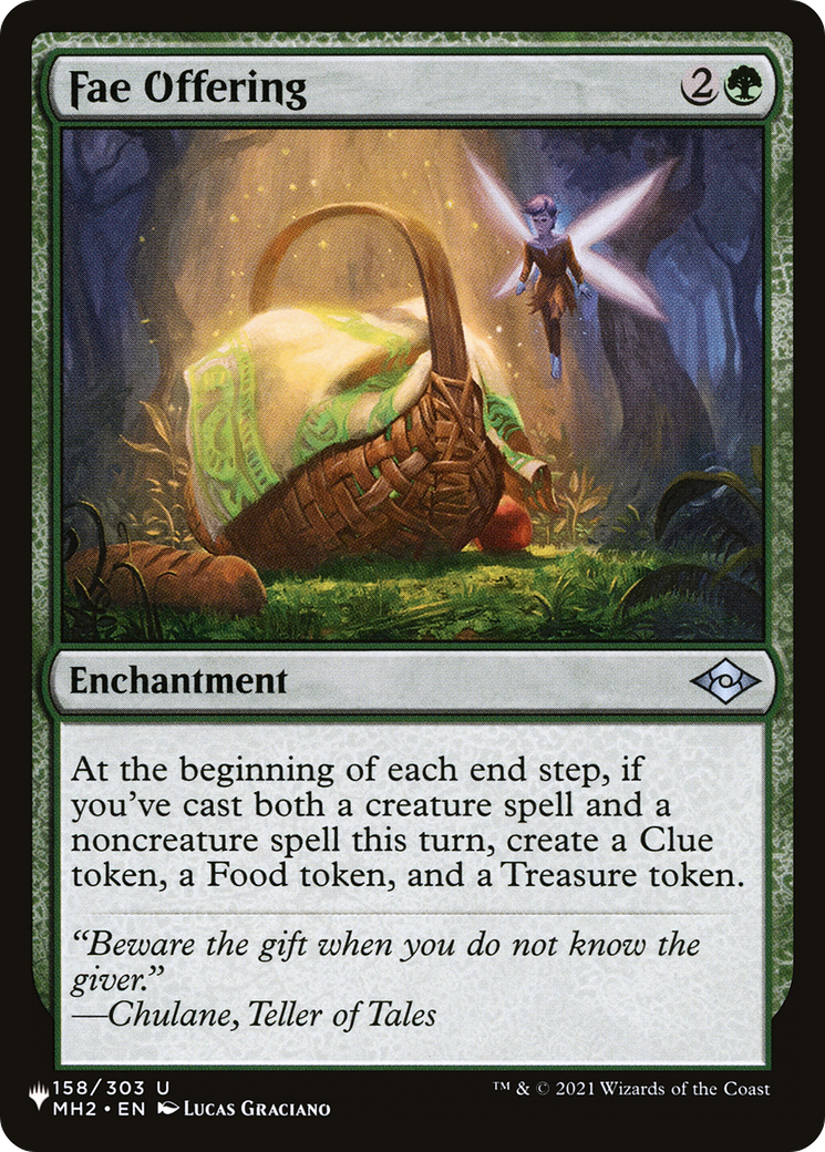 Fae Offering [The List] | Local Legends
