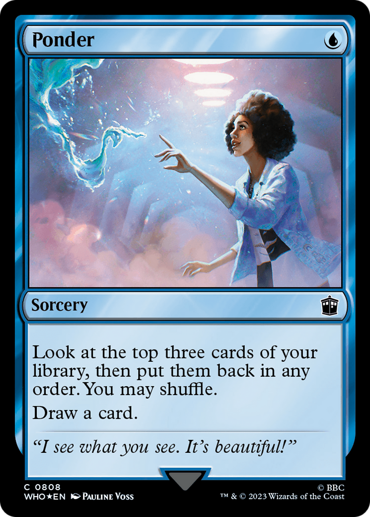 Ponder (Surge Foil) [Doctor Who] | Local Legends