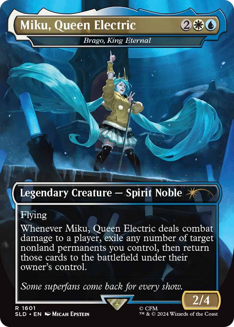 Miku, Queen Electric - Brago, King Eternal [Secret Lair Drop Series] | Local Legends