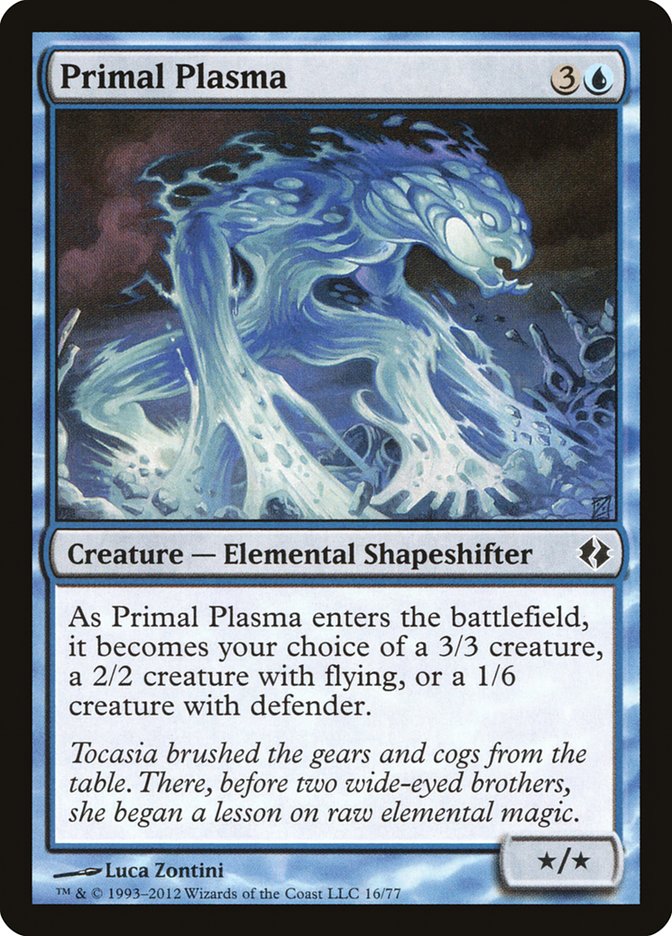 Primal Plasma [Duel Decks: Venser vs. Koth] | Local Legends