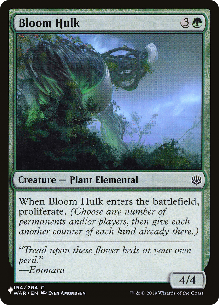 Bloom Hulk [The List] | Local Legends