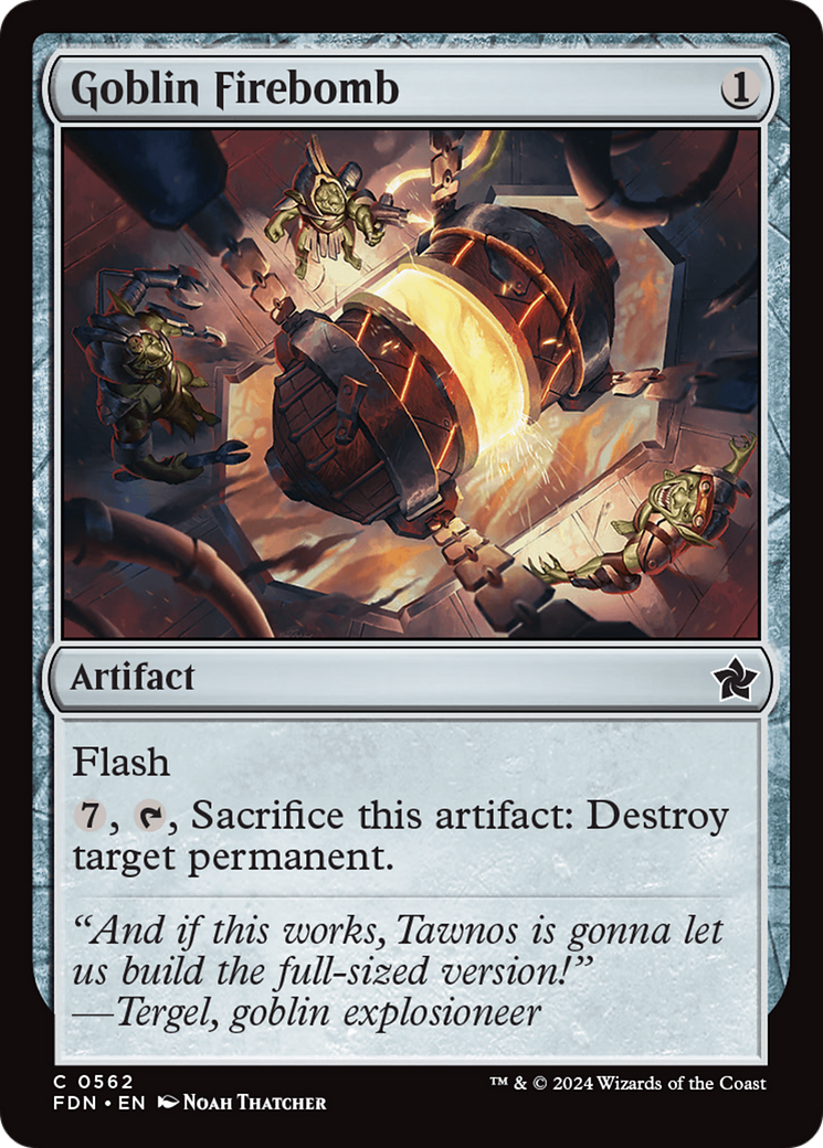 Goblin Firebomb [Foundations] | Local Legends
