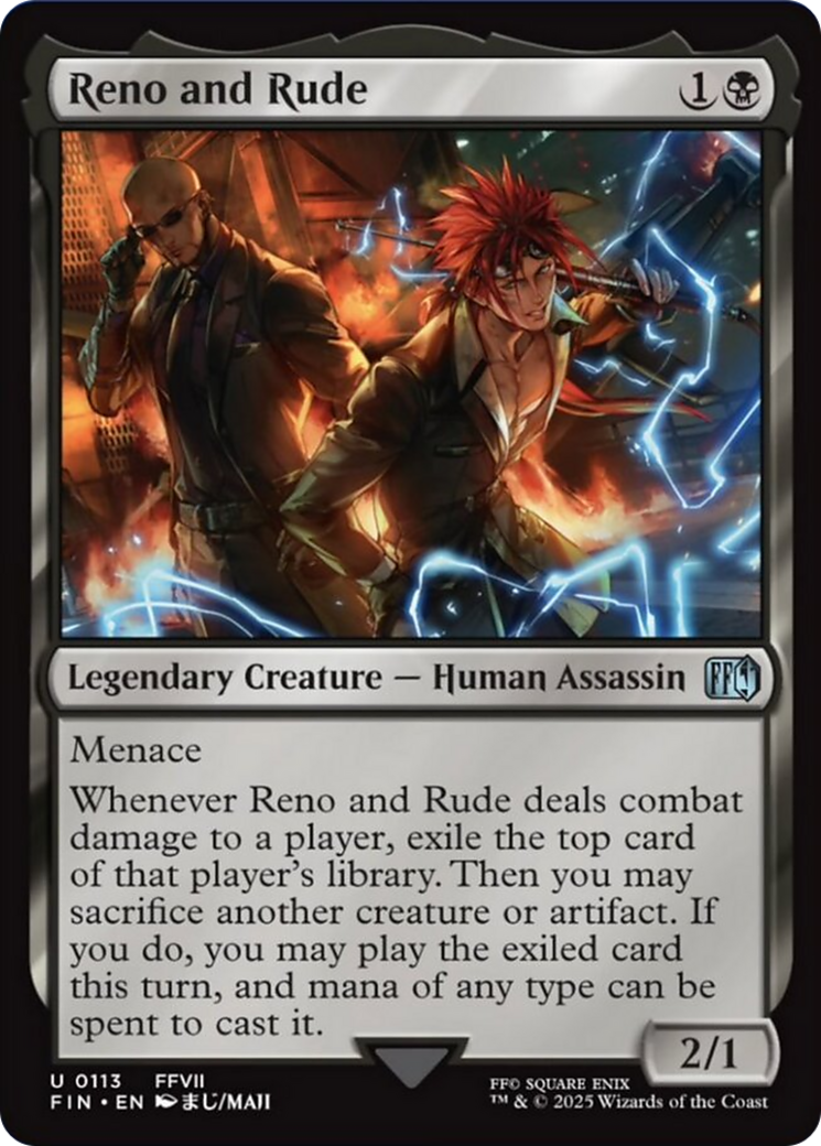 Reno and Rude [FINAL FANTASY] | Local Legends