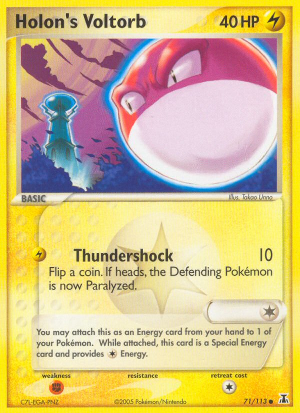 Holon's Voltorb (71/113) [EX: Delta Species] | Local Legends