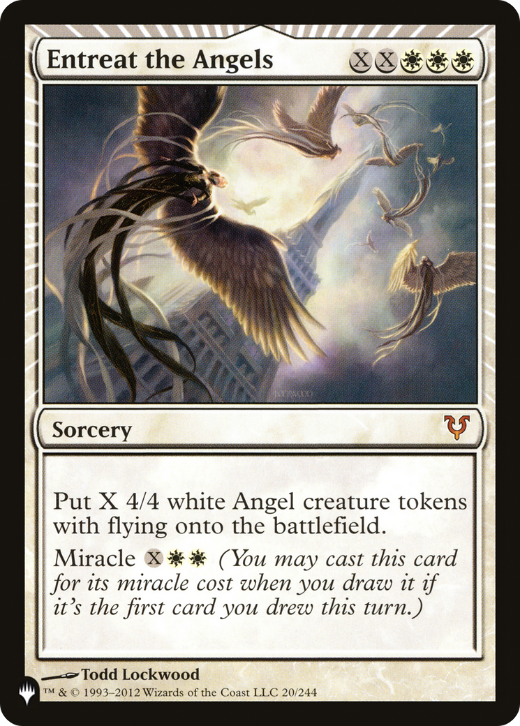 Entreat the Angels [Secret Lair: Angels] | Local Legends