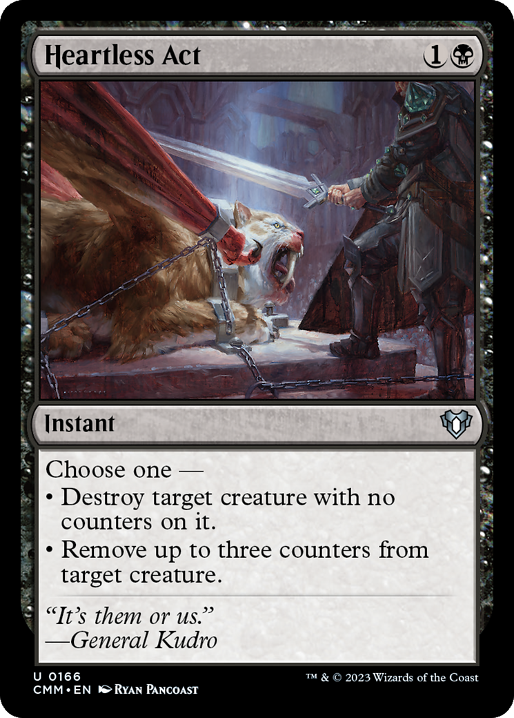 Heartless Act [Commander Masters] | Local Legends