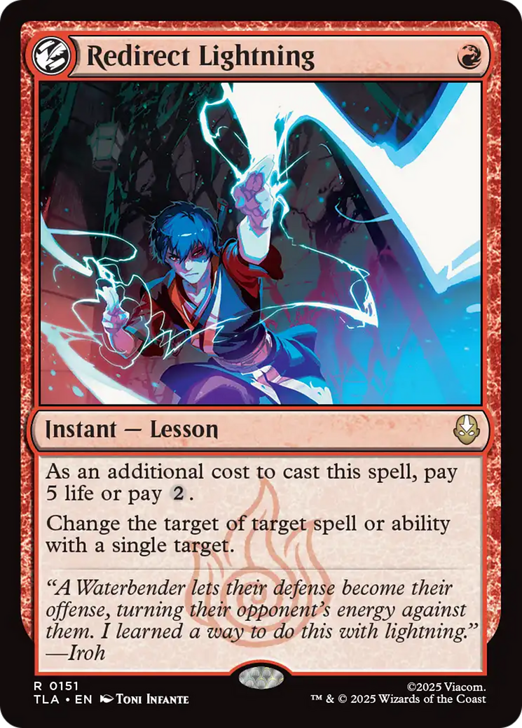 Redirect Lightning [Avatar: The Last Airbender] | Local Legends