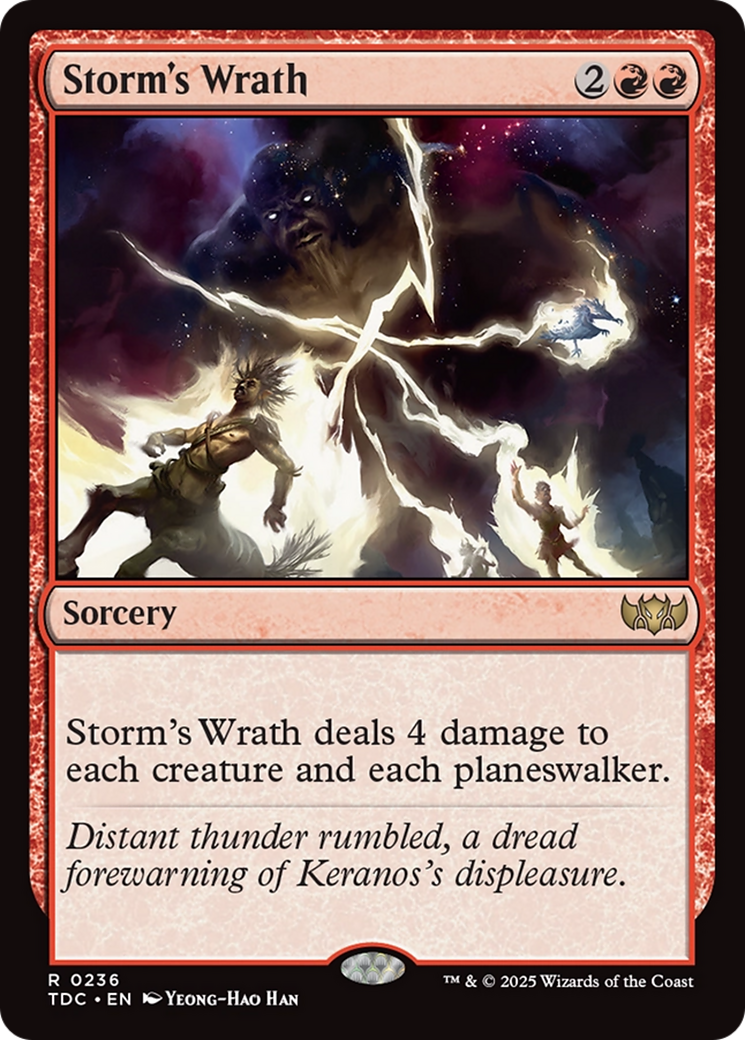 Storm's Wrath [Tarkir: Dragonstorm Commander] | Local Legends