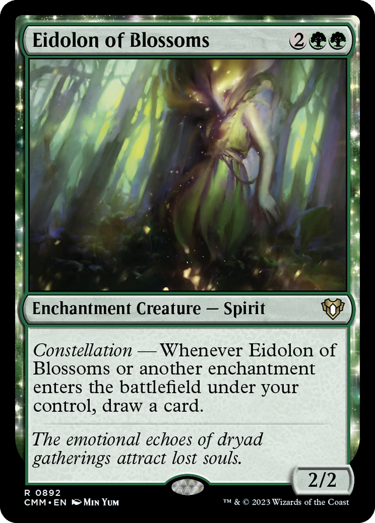 Eidolon of Blossoms [Commander Masters] | Golgari Games