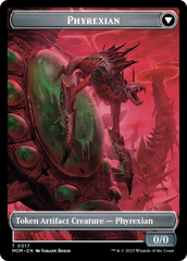 Incubator // Phyrexian (17) Double-Sided Token [March of the Machine Tokens] | Golgari Games