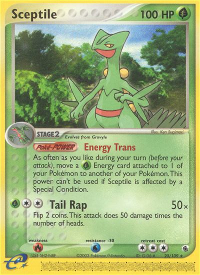 Sceptile (20/109) [EX: Ruby & Sapphire] | Golgari Games