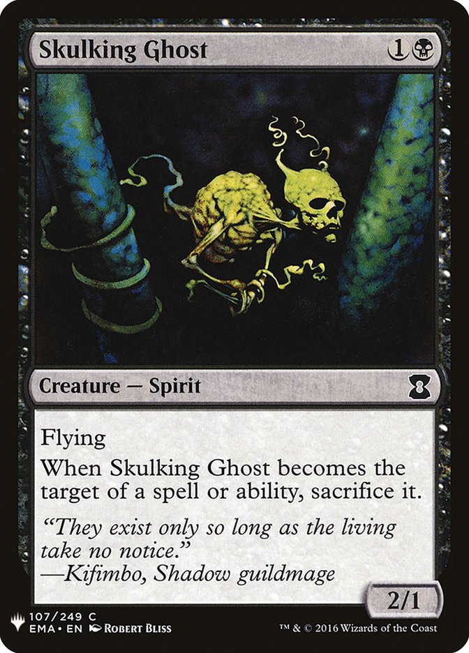 Skulking Ghost [Mystery Booster] | Golgari Games