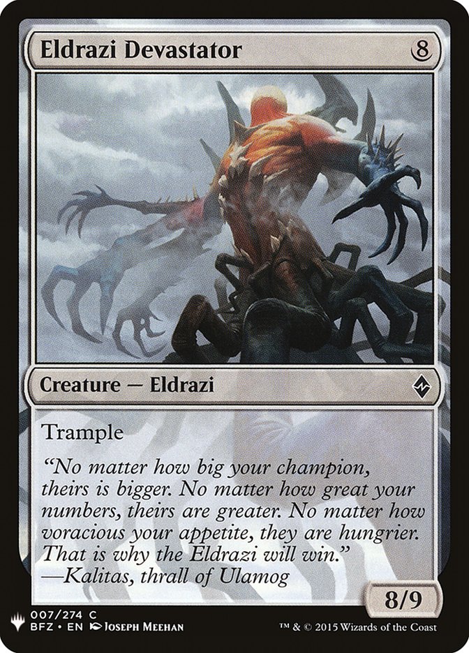 Eldrazi Devastator [Mystery Booster] | Local Legends