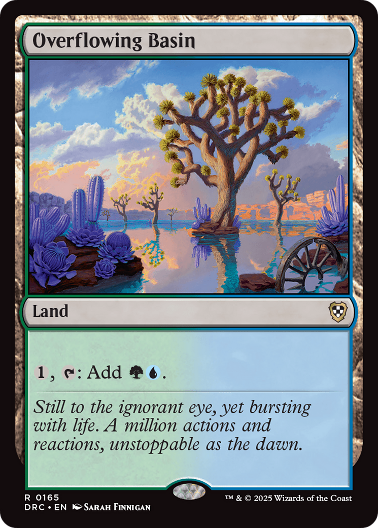 Overflowing Basin [Aetherdrift Commander] | Local Legends