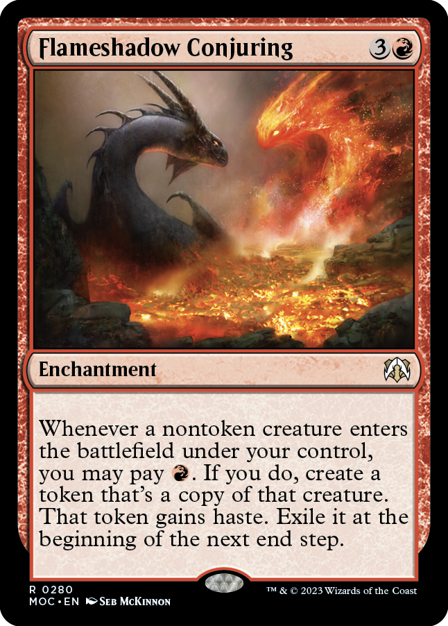 Flameshadow Conjuring [March of the Machine Commander] | Local Legends