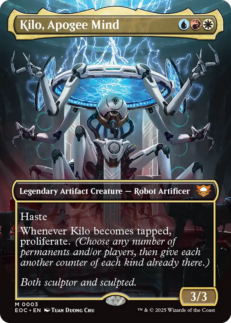 Kilo, Apogee Mind (Borderless) [Edge of Eternities Commander] | Local Legends