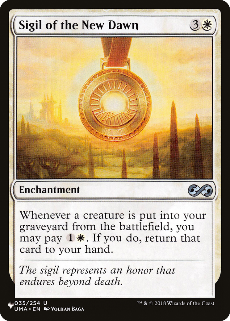 Sigil of the New Dawn [The List] | Local Legends