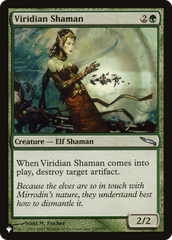 Viridian Shaman [The List Reprints] | Golgari Games