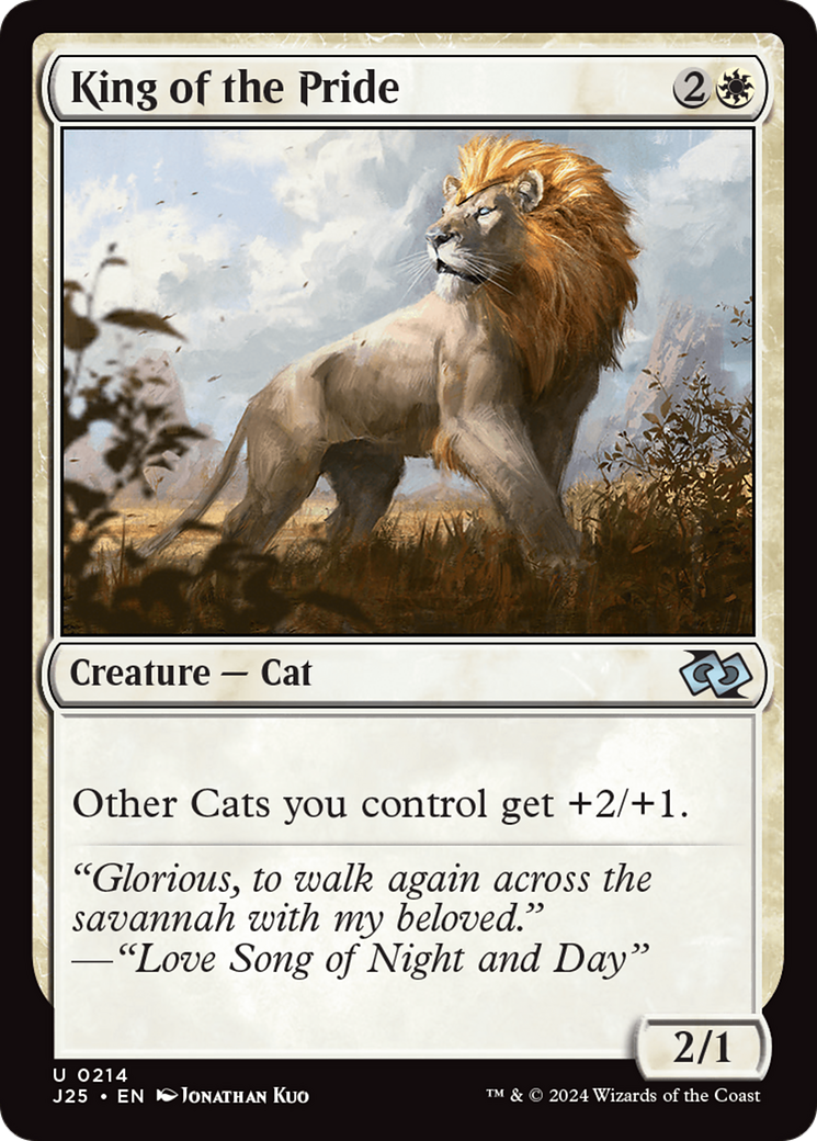 King of the Pride [Foundations Jumpstart] | Local Legends