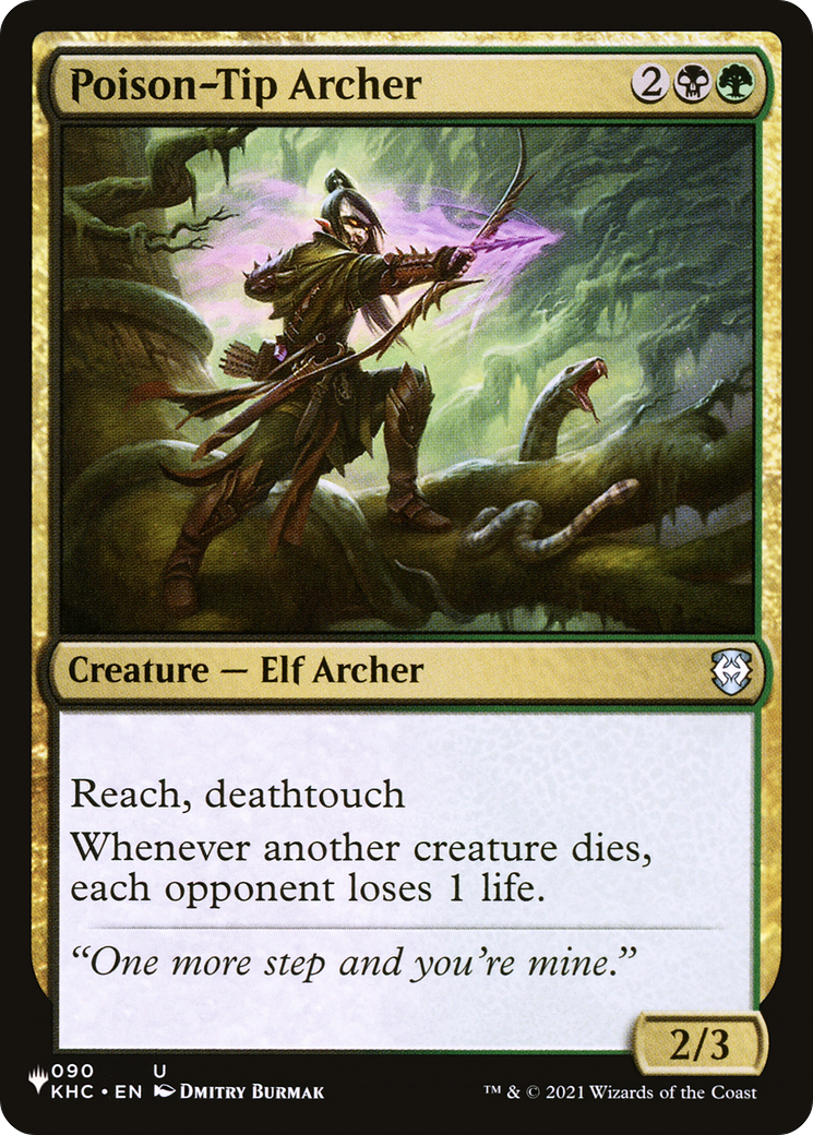 Poison-Tip Archer [The List] | Local Legends