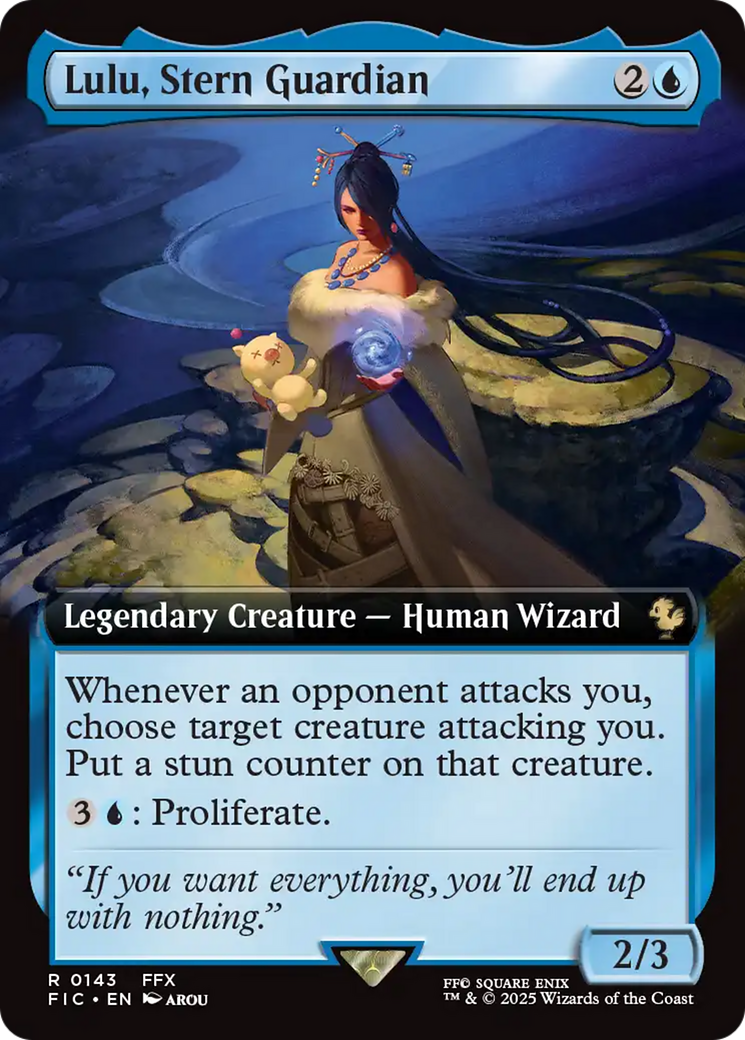 Lulu, Stern Guardian (Extended Art) [FINAL FANTASY Commander] | Local Legends