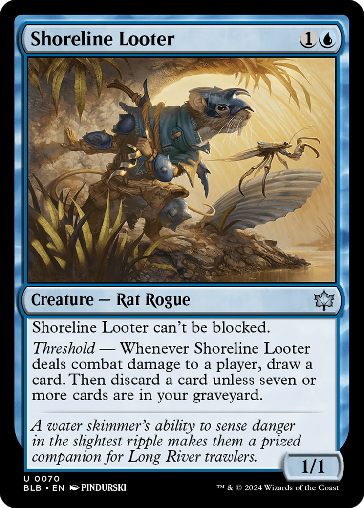 Shoreline Looter [Bloomburrow] | Golgari Games