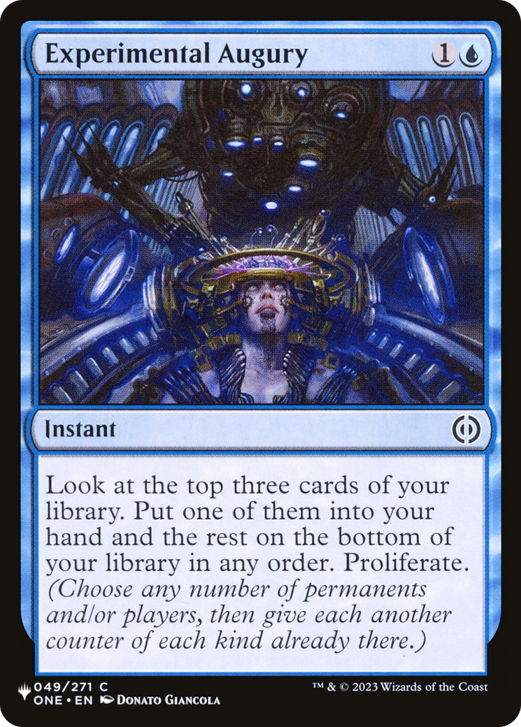 Experimental Augury [The List] | Local Legends
