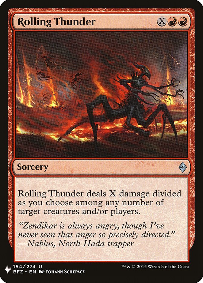 Rolling Thunder [Mystery Booster] | Local Legends