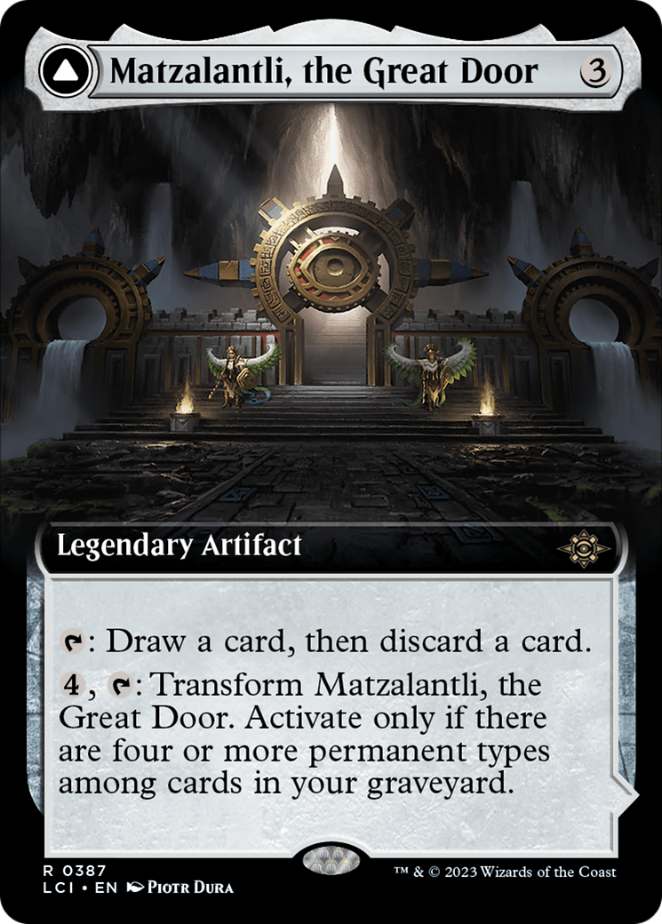 Matzalantli, the Great Door // The Core (Extended Art) [The Lost Caverns of Ixalan] | Local Legends