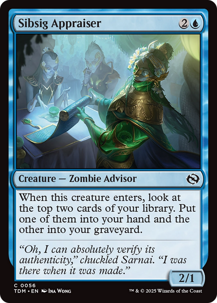 Sibsig Appraiser [Tarkir: Dragonstorm] | Local Legends