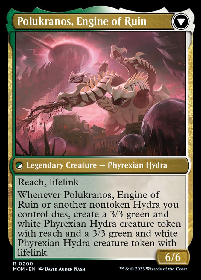 Polukranos Reborn // Polukranos, Engine of Ruin [March of the Machine] | Golgari Games