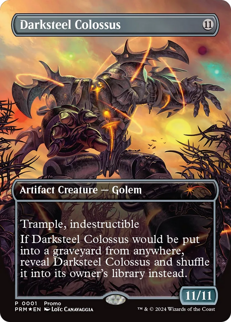 Darksteel Colossus [Wizards Play Network 2024] | Local Legends